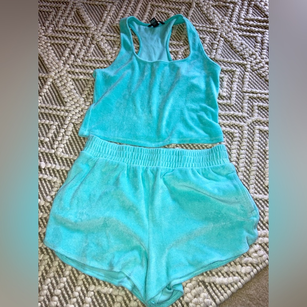 Victoria's Secret Aqua Lounge Set